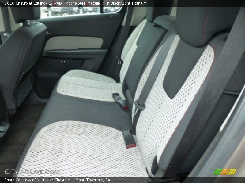 Rear Seat of 2010 Equinox LS AWD