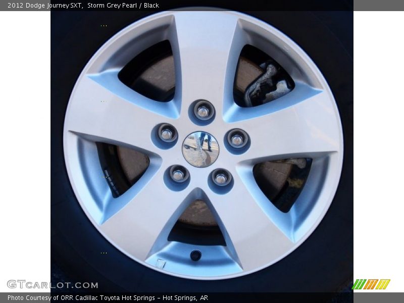 Storm Grey Pearl / Black 2012 Dodge Journey SXT