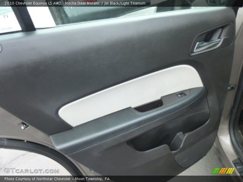 Mocha Steel Metallic / Jet Black/Light Titanium 2010 Chevrolet Equinox LS AWD