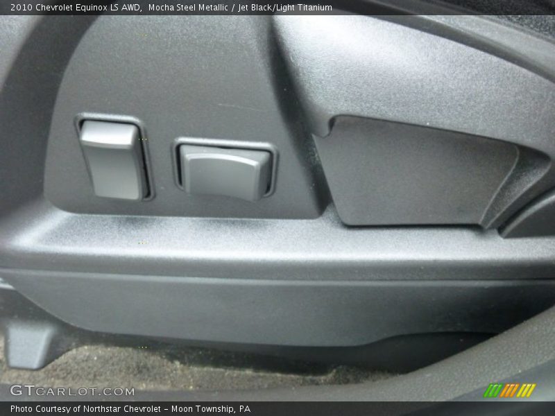 Mocha Steel Metallic / Jet Black/Light Titanium 2010 Chevrolet Equinox LS AWD