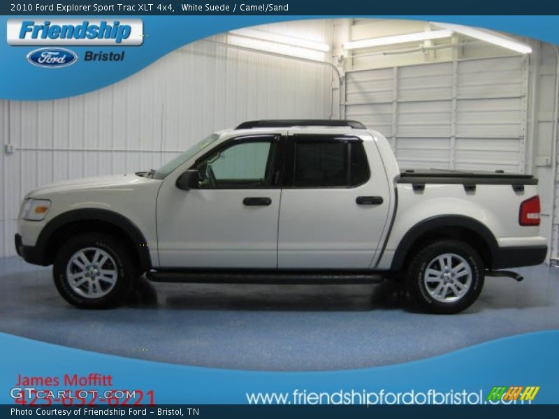 White Suede / Camel/Sand 2010 Ford Explorer Sport Trac XLT 4x4