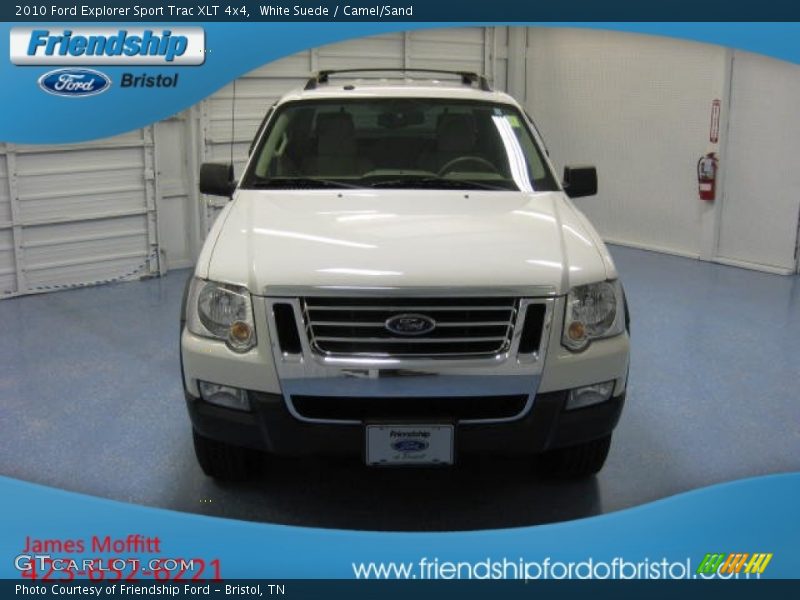 White Suede / Camel/Sand 2010 Ford Explorer Sport Trac XLT 4x4