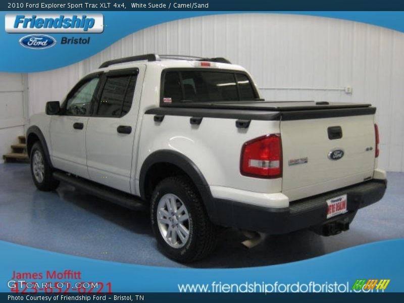 White Suede / Camel/Sand 2010 Ford Explorer Sport Trac XLT 4x4