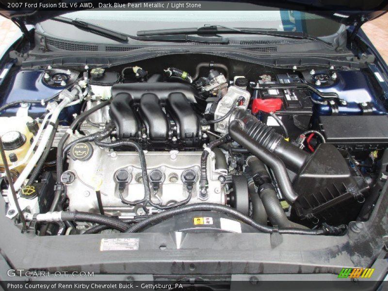  2007 Fusion SEL V6 AWD Engine - 3.0L DOHC 24V iVCT Duratec V6