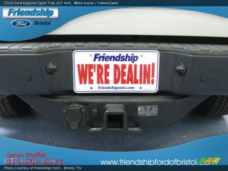 White Suede / Camel/Sand 2010 Ford Explorer Sport Trac XLT 4x4