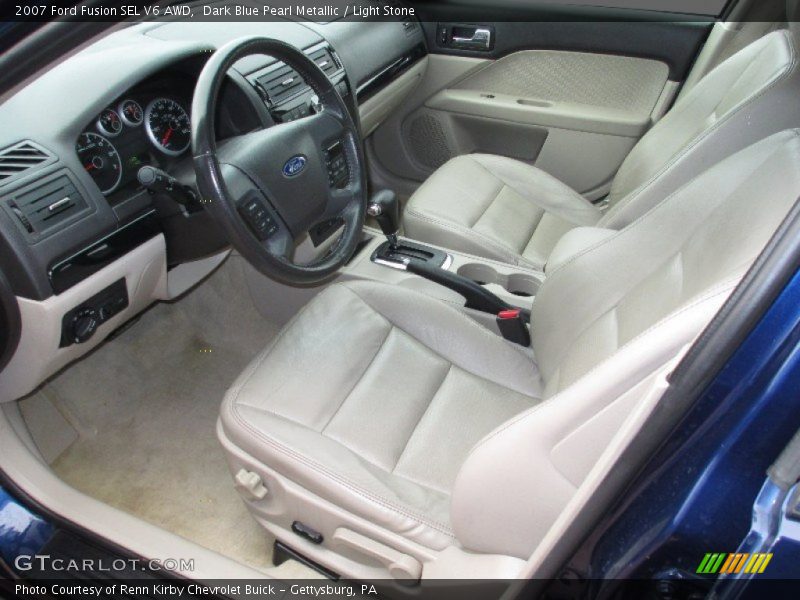 Light Stone Interior - 2007 Fusion SEL V6 AWD 