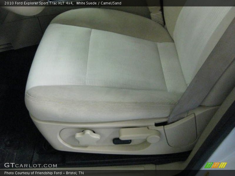 White Suede / Camel/Sand 2010 Ford Explorer Sport Trac XLT 4x4