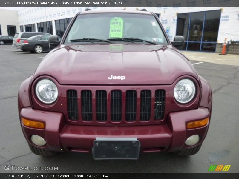  2002 Liberty Limited 4x4 Dark Garnet Red Pearlcoat