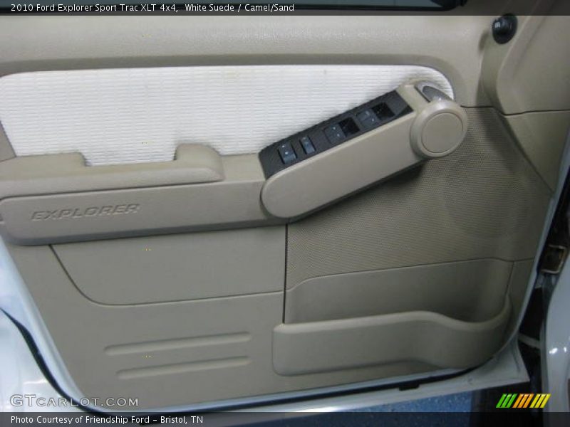White Suede / Camel/Sand 2010 Ford Explorer Sport Trac XLT 4x4