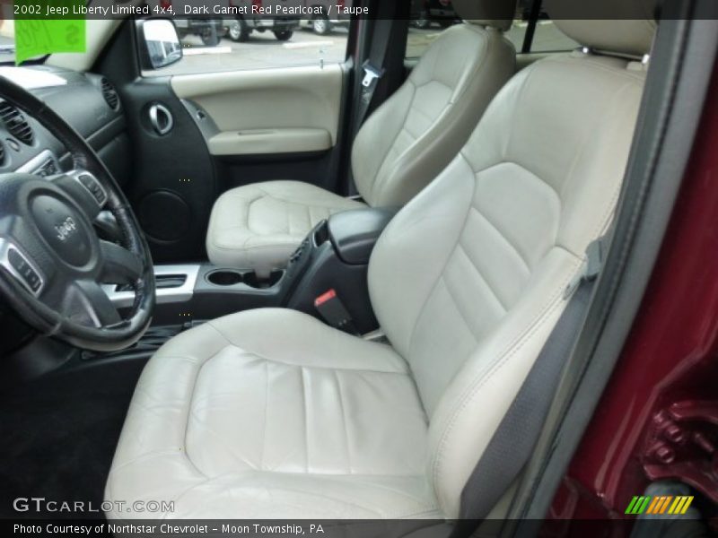 Front Seat of 2002 Liberty Limited 4x4