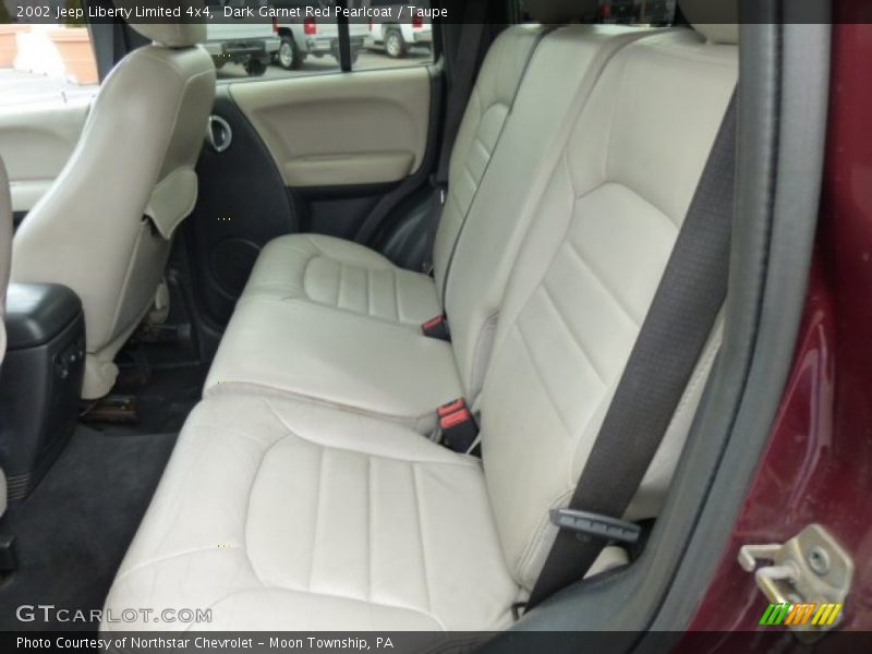 Rear Seat of 2002 Liberty Limited 4x4