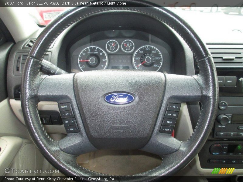  2007 Fusion SEL V6 AWD Steering Wheel