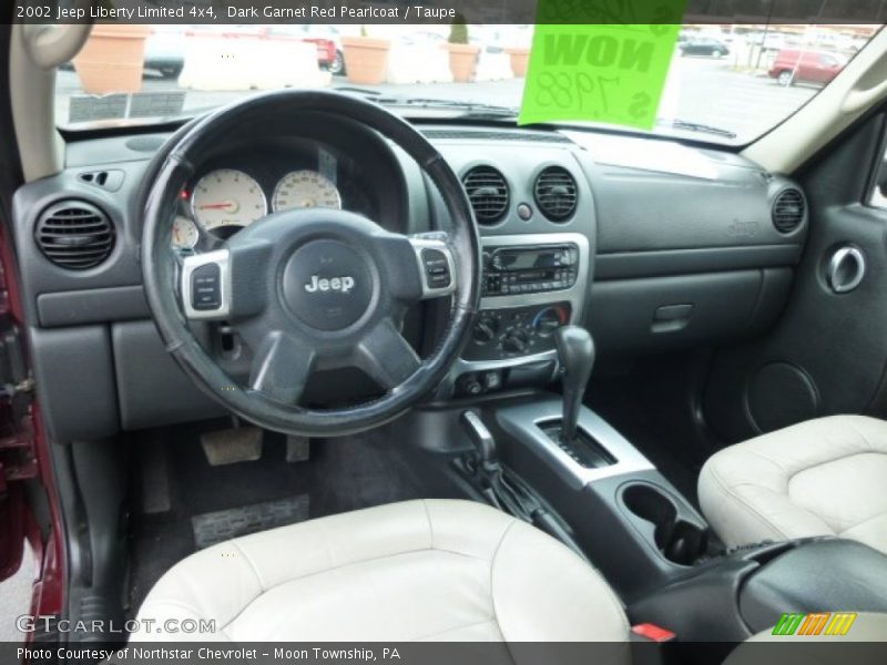 Taupe Interior - 2002 Liberty Limited 4x4 