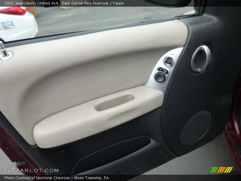 Dark Garnet Red Pearlcoat / Taupe 2002 Jeep Liberty Limited 4x4