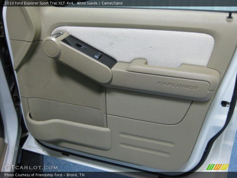 White Suede / Camel/Sand 2010 Ford Explorer Sport Trac XLT 4x4