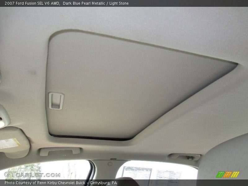 Sunroof of 2007 Fusion SEL V6 AWD