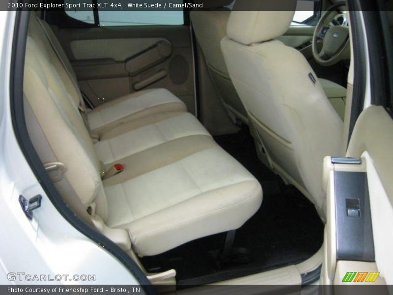 White Suede / Camel/Sand 2010 Ford Explorer Sport Trac XLT 4x4