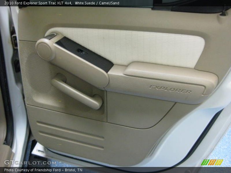 White Suede / Camel/Sand 2010 Ford Explorer Sport Trac XLT 4x4