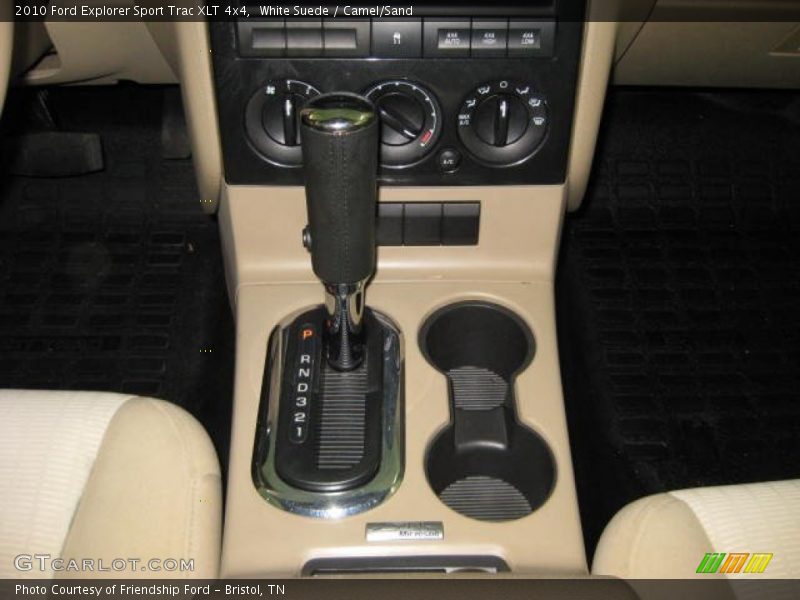 White Suede / Camel/Sand 2010 Ford Explorer Sport Trac XLT 4x4