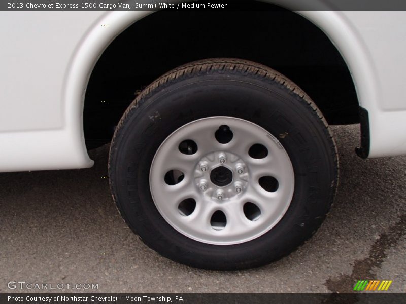 Summit White / Medium Pewter 2013 Chevrolet Express 1500 Cargo Van