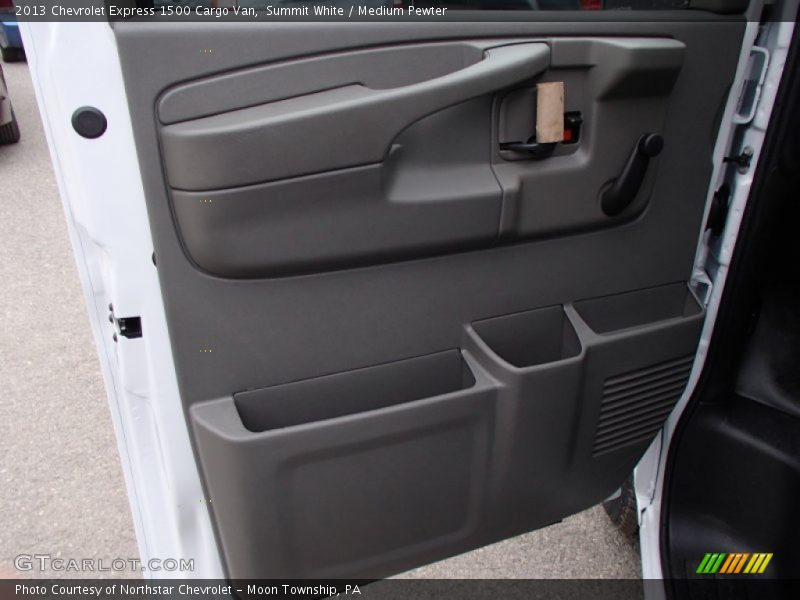 Summit White / Medium Pewter 2013 Chevrolet Express 1500 Cargo Van