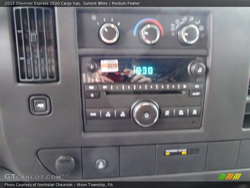Summit White / Medium Pewter 2013 Chevrolet Express 1500 Cargo Van