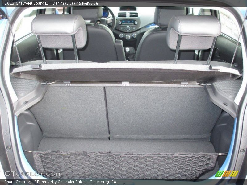 Denim (Blue) / Silver/Blue 2013 Chevrolet Spark LS