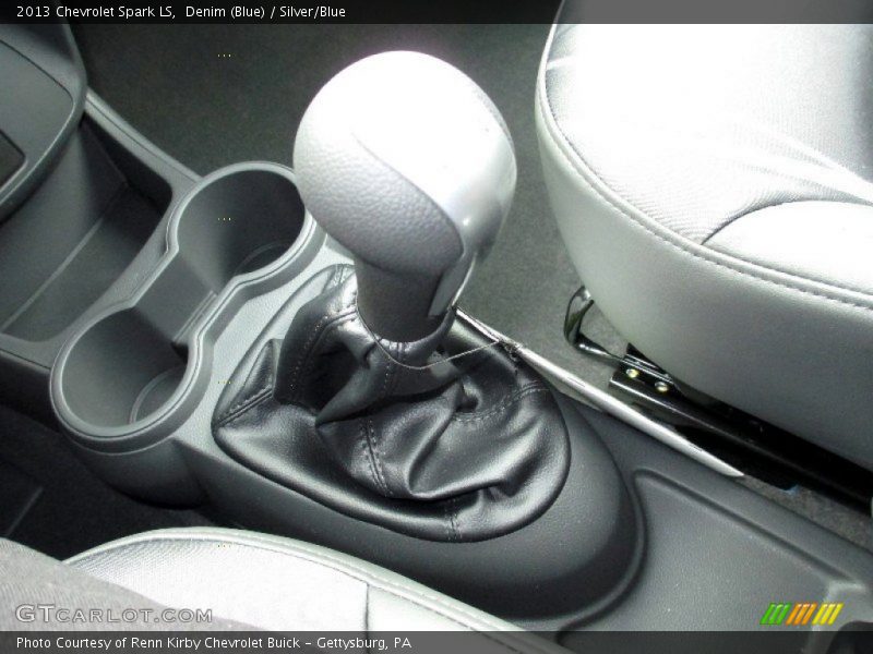 Denim (Blue) / Silver/Blue 2013 Chevrolet Spark LS