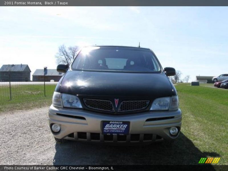 Black / Taupe 2001 Pontiac Montana
