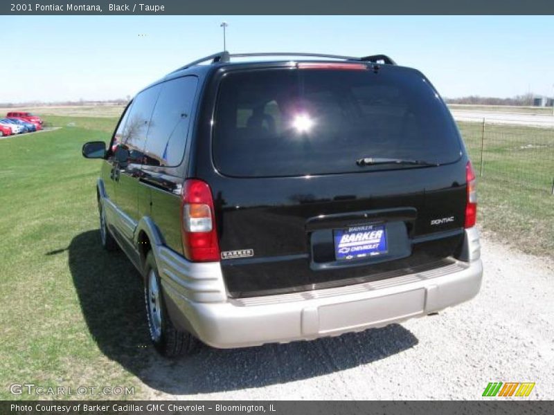 Black / Taupe 2001 Pontiac Montana