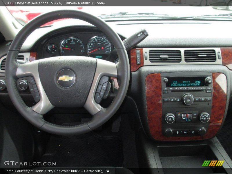 Fairway Metallic / Ebony 2013 Chevrolet Avalanche LS 4x4