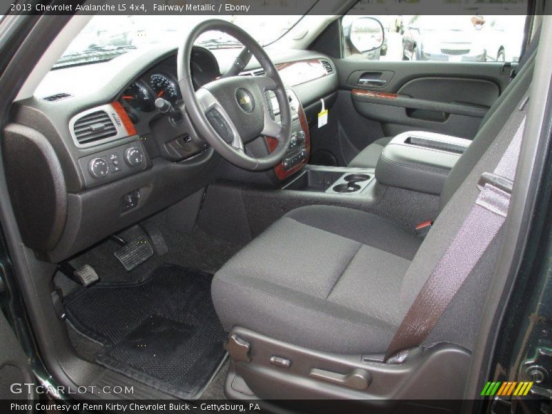  2013 Avalanche LS 4x4 Ebony Interior