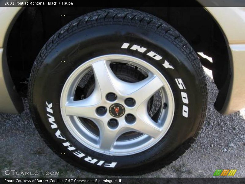 Black / Taupe 2001 Pontiac Montana