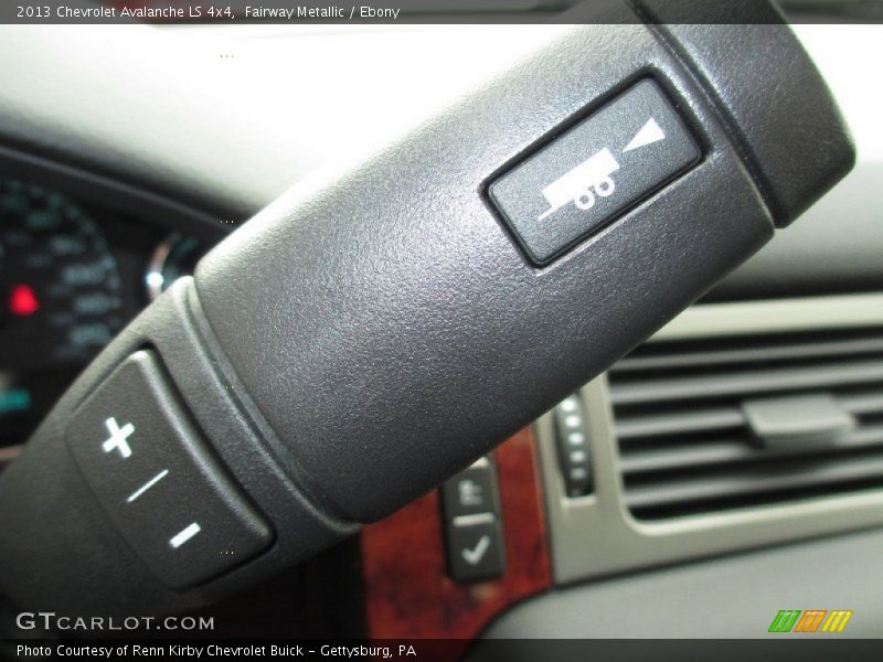 Fairway Metallic / Ebony 2013 Chevrolet Avalanche LS 4x4