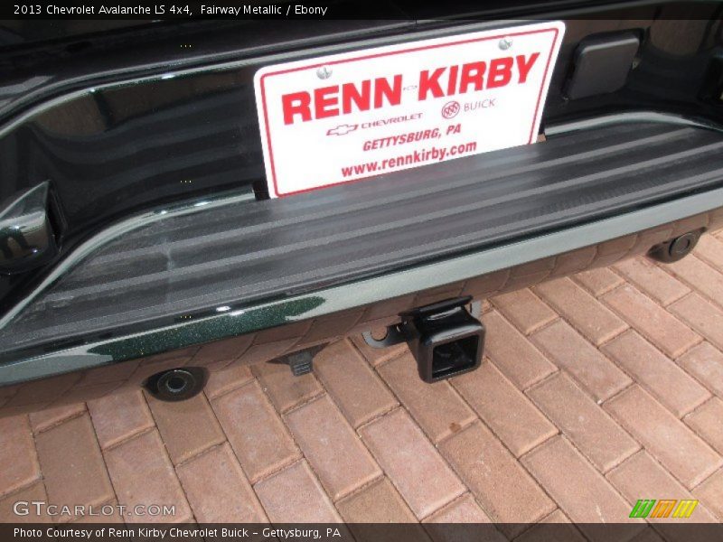 Fairway Metallic / Ebony 2013 Chevrolet Avalanche LS 4x4