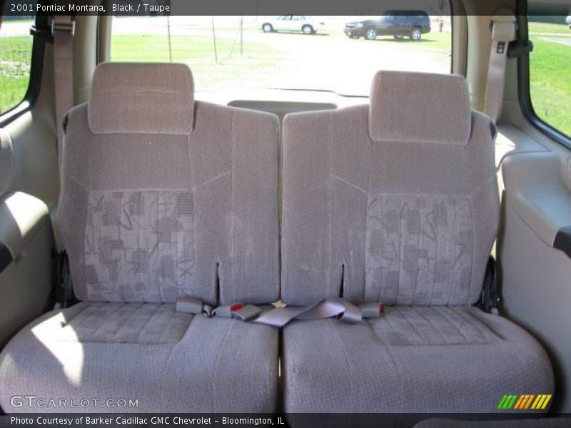 Black / Taupe 2001 Pontiac Montana