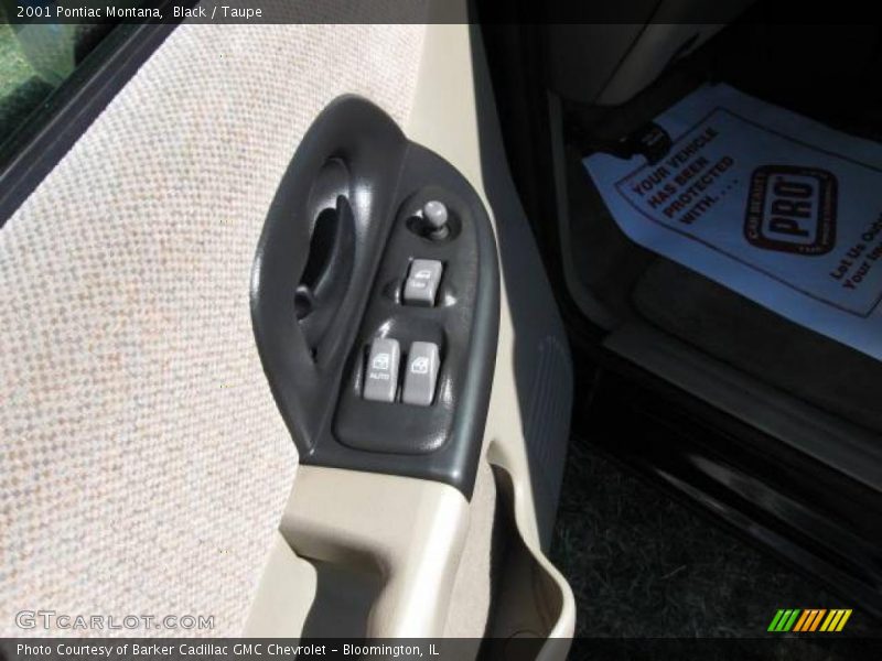 Black / Taupe 2001 Pontiac Montana