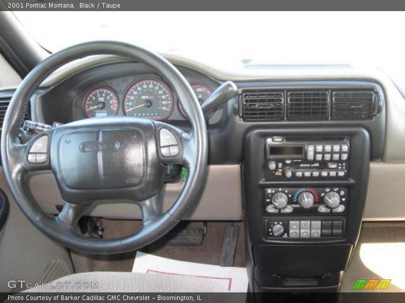 Black / Taupe 2001 Pontiac Montana