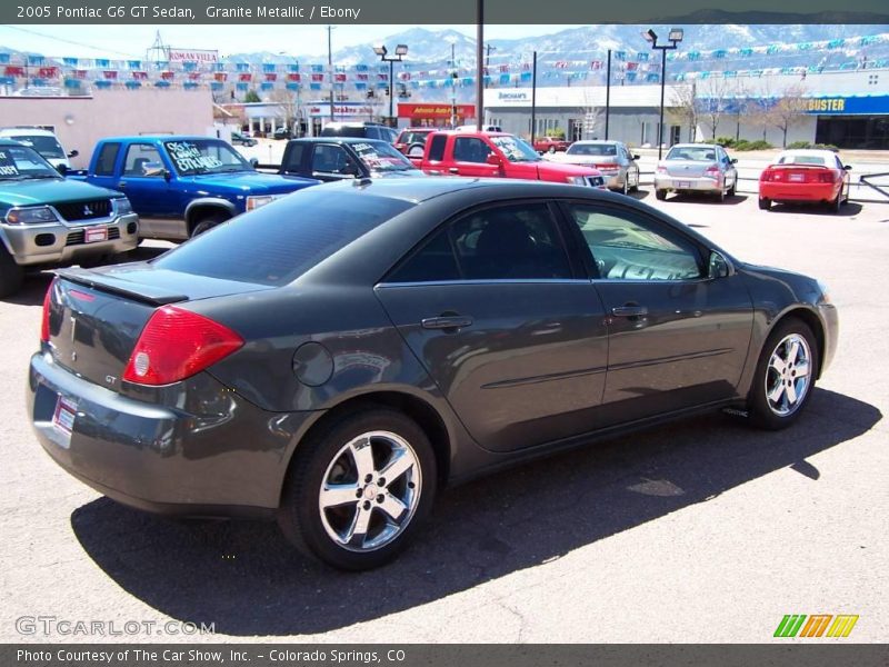 Granite Metallic / Ebony 2005 Pontiac G6 GT Sedan