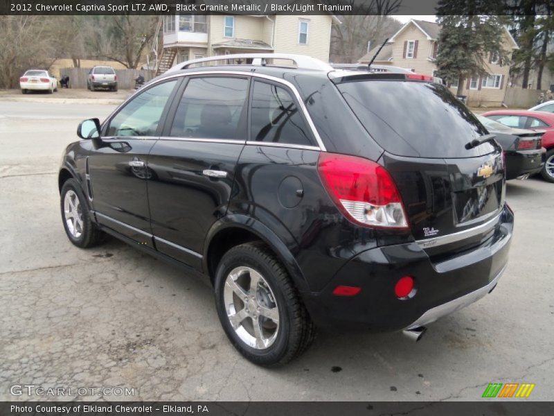 Black Granite Metallic / Black/Light Titanium 2012 Chevrolet Captiva Sport LTZ AWD