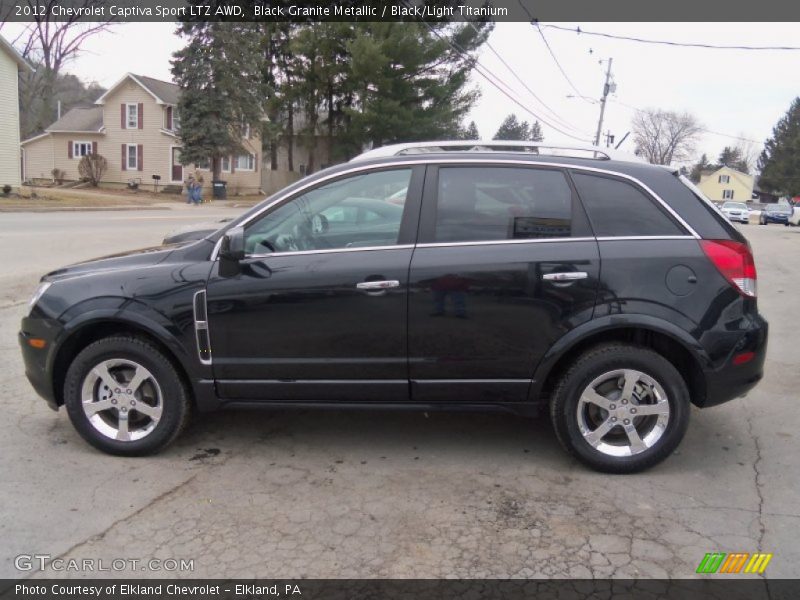  2012 Captiva Sport LTZ AWD Black Granite Metallic