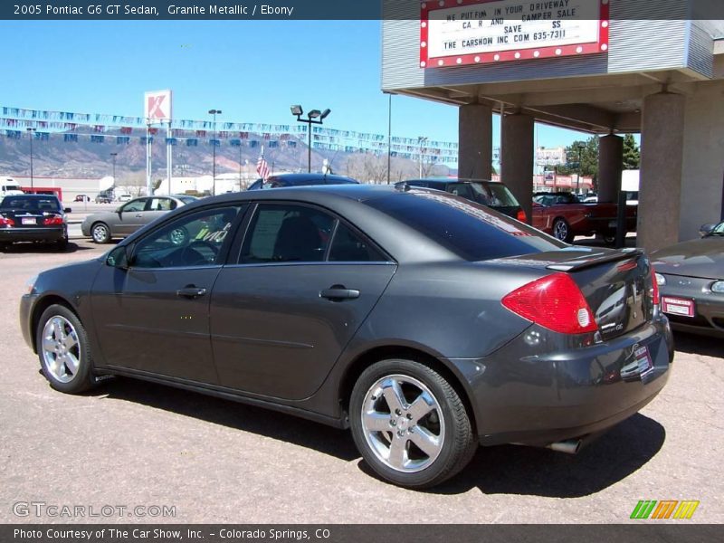Granite Metallic / Ebony 2005 Pontiac G6 GT Sedan