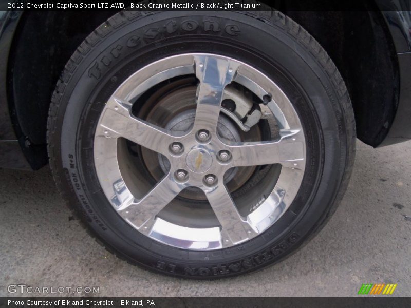  2012 Captiva Sport LTZ AWD Wheel