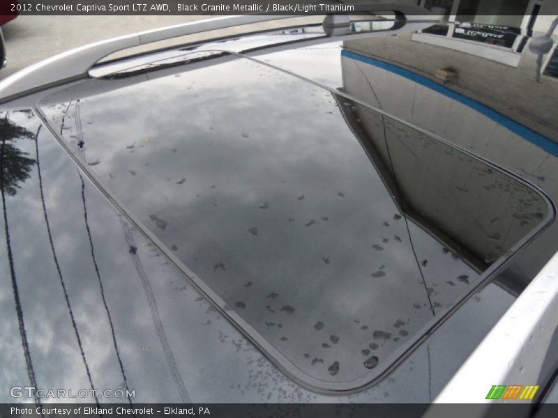 Sunroof of 2012 Captiva Sport LTZ AWD
