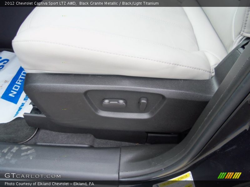 Black Granite Metallic / Black/Light Titanium 2012 Chevrolet Captiva Sport LTZ AWD