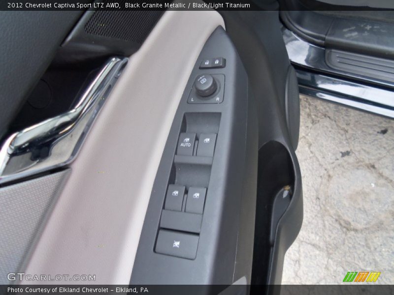 Black Granite Metallic / Black/Light Titanium 2012 Chevrolet Captiva Sport LTZ AWD