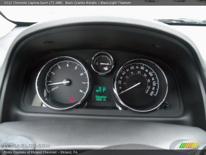  2012 Captiva Sport LTZ AWD LTZ AWD Gauges