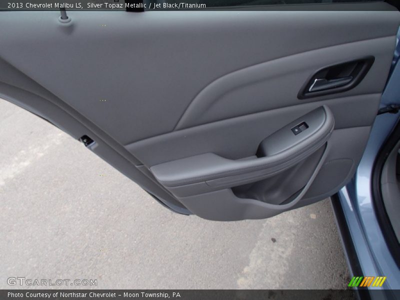 Silver Topaz Metallic / Jet Black/Titanium 2013 Chevrolet Malibu LS