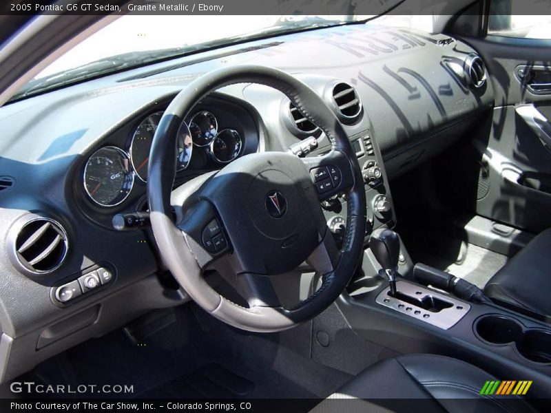 Granite Metallic / Ebony 2005 Pontiac G6 GT Sedan