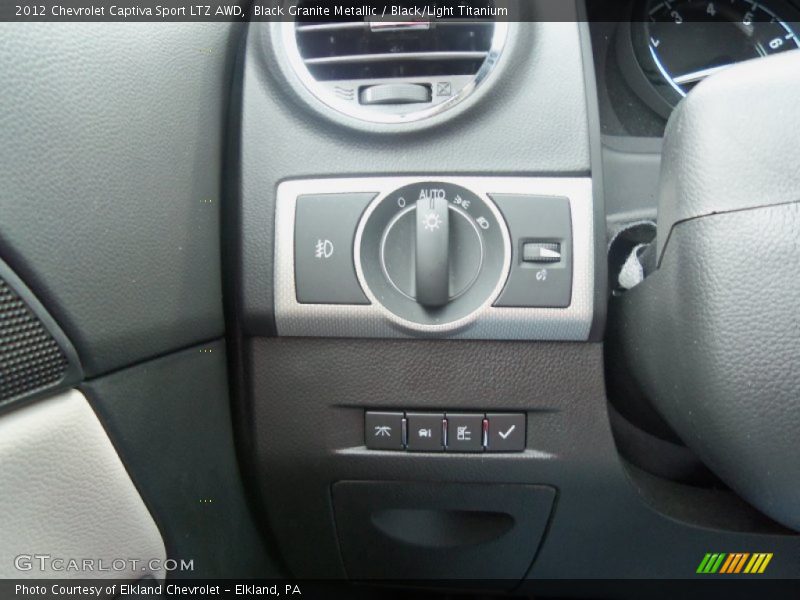 Controls of 2012 Captiva Sport LTZ AWD